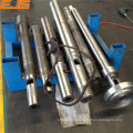 injection mould machine screw barrel with nitrided and bimetallic treatment